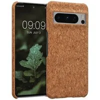 kwmobile Handyhülle Hülle für Google Pixel 8 Pro, Kork Handy Cover Case Schutzhülle