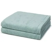 Cawö Handtuch Set Lifestyle, Walkfrottee (Spar-Set, 2-St), 2 X Duschtuch im Set - Baumwolle - Saugstark