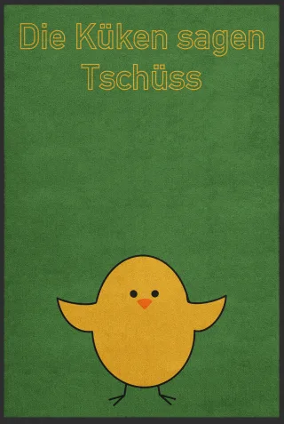 Abschiedsgeschenk Fussmatte 11355 | Größe: 60 cm x 80 cm