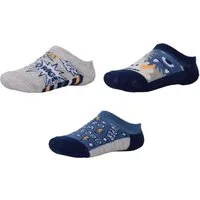 YSABEL MORA Sneakersocken Ysabel Mora Jungen Sneakers 3er Pack Sommer Socken Strümpfe blau (3-Paar)