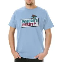 Urban Backwoods Print-Shirt Where's Perry Herren T-Shirt Phineas Fund Ferb Fun Schnabeltier Perry (1-tlg) Agent P. Platypus TV