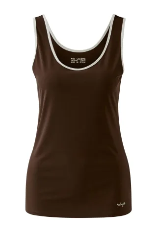 Miss Lagotte - Top braun - Gr. - 38