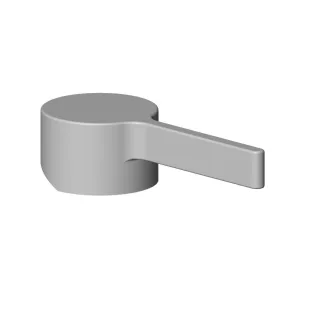 Dornbracht Griff Ersatzteile 092071001 46 x 29 x 111 mm Chrom 092071001-00