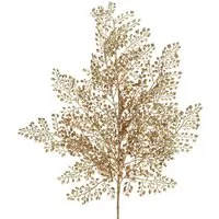 Kunstzweig Dekozweig Glitter gold 4 x 30 x 68 cm (H x B x T), Kaemingk
