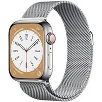 SmartUP Smartwatch-Armband für Apple Watch 11-1 / SE Ultra Metall Milanese Edelstahl Ersatzband, kompatibel mit allen Apple Watch Modellen, rostfreier Edelstahl