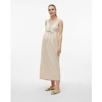 Mamalicious Trägerkleid MLEVI LIA SL JRS ANKLE DRESS 2F NOOS Sommerkleid