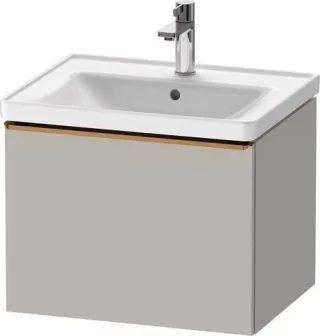 Duravit D-Neo Waschtischunterbau wandhängend Betongrau Matt 584x452x440 mm - DE4249004070000 DE4249004070000