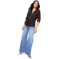 Friends Like These Hemdbluse Friends Like These Utility-Hemd zum Binden (1-tlg)