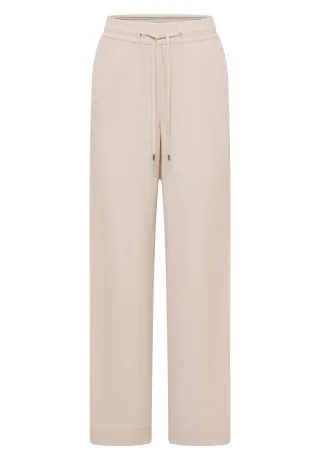 CECIL - Wide Leg Hose im Loose Fit aus Leinenmix beige - Gr. - 30