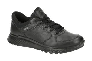 Ecco 83530301001 Women Low GTX Schwarz (Black) Racer Yak + GORE-TEX Halbschuhe