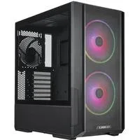 LANCOOL 216 RGB , Tower-Gehäuse schwarz, Tempered Glass