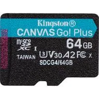 Canvas Go! Plus 64 GB microSDXC, Speicherkarte schwarz, UHS-I U3, Class 10, V30, A2