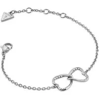 Guess Gliederarmband Two Hearts Bracelet