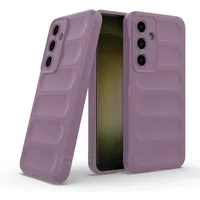 Tec-Expert Handyhülle Cover Hülle für Samsung Galaxy S24 FE 6.7 Zoll, 6.7", Case mit Griffzonen und Mikrofaser Inlay