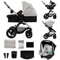 Kinderkraft Kombi-Kinderwagen MOOV 2 XL, (Set), mit Luftreifen