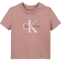 Calvin Klein Jeans T-Shirt für Babys bis 2 Jahre, Logo-Druck