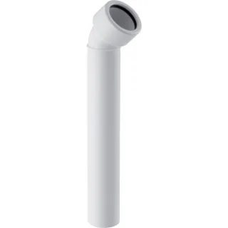 Geberit Ablaufanschlussbogen 45 Gr d 40mm mit Verschraubung in PP weiß 152222111