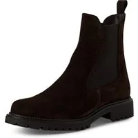 Tamaris Chelseaboots Blockabsatz, Businessschuh, Schlupfboots mit Stretcheinsätzen