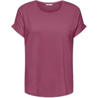 ONLY T-Shirt ONLMOSTER – Kurzarmshirt mit Aufschlag und klassischem Look Viskosemischung, regular fit