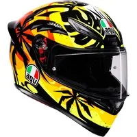 AGV Motorradhelm K1 S Tropicrush Helm, vorbereitet für Kommunikationssystem,geeignet für Brillenträger,v
