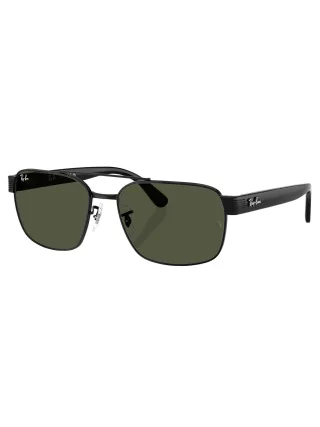 Ray-Ban RB3751 Eckige Sonnenbrille, Schwarz