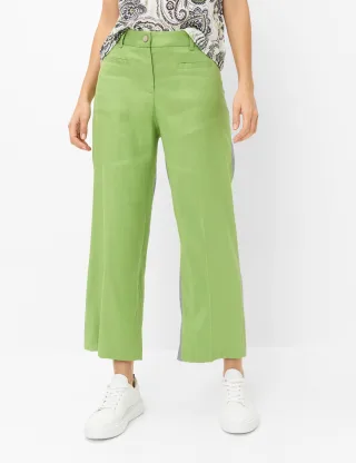 Brax Damen Culotte Style MAINE S GRASS GREEN, grün, Gr. 42L