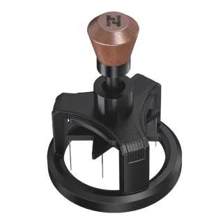 HiBREW Rotary 58mm Espresso Stirrer Portafilter Distribution Tool Needle Distributor Magnetic for Coffee Machine H10A H1