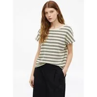 s.Oliver Sweatshirt Sweatshirt Gestreiftes Shirt in Strickoptik