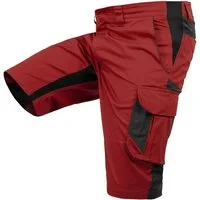Qualitex Workwear Arbeitsshorts INDustriewaschfähige kurze Arbeitshose - slim-fit - mechanisch Stretch
