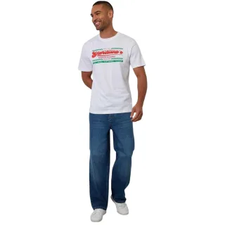 Threadbare - T-Shirt für Herren, Jerseyware (Weiß)