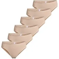 Nina Von C. Jazz-Pants Slips 6er Pack Basic (Spar-Set, 6-St) Jazz Pants - Baumwolle - Atmungsaktiv