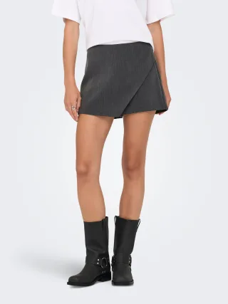 ONLY Hosenrock "ONLMIST-YASMINE WRAP SKORT TLR NOOS" Materialmix