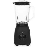 PRINCESS Standmixer Princess 212091 Mixer Black Steel 1000 - vier Geschwindigkeitsstufen -, 1000 W, 1,5 L Glaskrug - 1000 W