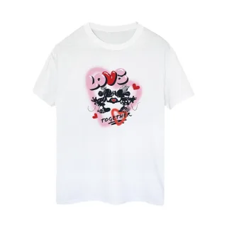 Disney - "Love Together" T-Shirt für Damen (Weiß)