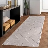 Carpettex Designteppich Unicolor - Einfarbig, Rechteckig, Höhe: 12 mm, Kurzflorteppich Skandinavische Design Anti-Rutsch Rückseite Waschbar