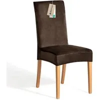 Restilo Stuhlhusse Stuhlhusse Stretch Stuhlbezug mit Gummiband Abnehmbar, waschbar