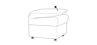 Hocker himolla WEISSHORN