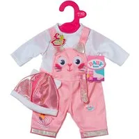 Baby Born Puppenkleidung Einteiler mit Mütze 43 cm (Set)