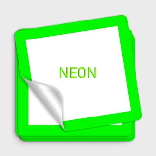 NEON Etiketten