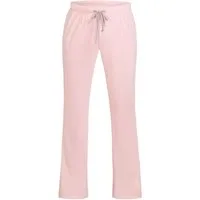 Schiesser Pyjamahose Uncover Damen Schlafanzughose Velours lang Loungehose
