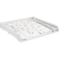 Woltu Wickeltisch (1-tlg), für Wickelkommode(Tiefe:46,5-50 cm), mit Metallschnallen