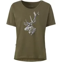 Parforce Essential T-Shirt Damen T-Shirt Hirsch