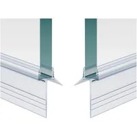 WITEN&NOCK Duschdichtung 2xDuschdichtungen mit extra verlängerter Lippe Ersatzdichtung 7-8mm, L: 60 cm, L: 50 - 200 cm, (2-St), zum Kürzen abreißbar