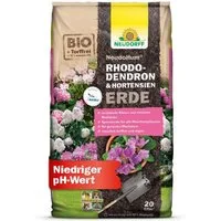 Neudorff Bio-Erde NeudoHum Bio HortensienErde 20 Liter, (Torffreie Bio-Erde für prächtige Hortensien in Topf und Kübel, Auch für Moorbeetpflanzen geeignet), BIO + Torffrei