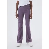Name It Jerseyhose NKFFRIKKALI für Mädchen mit ausgestelltem Bein und Viskose unifarben, casual, ausgestellt, Viskosemix, ohne Kragen