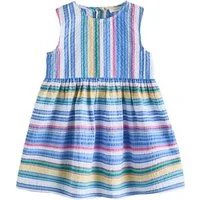 Next Sommerkleid Ärmelloses Kleid aus Baumwolle (1-tlg)