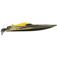 Amewi RC-Bagger Amewi Speed Rennboot ALPHA 1060mm 4-6S yellow "ALPHA Flame Scheme"
