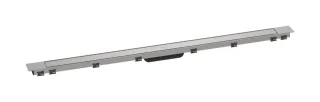 Hansgrohe Fertigset Duschr.RainDrain Match Plus 1200mm höhenverst.Rahmen Edelstahl gebü., 56218800 56218800