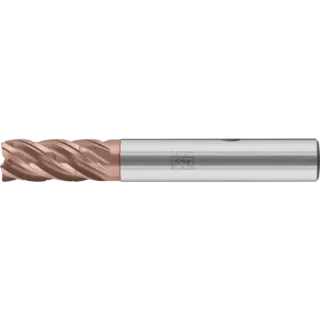 PFERD TOOLS VHM-Fräser Ø16mm, 5 Schneiden, mit Spanteiler, 2xDC, Radius 1mm, Schaft HB - 23000954