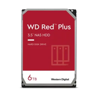 Western Digital WD Red Plus 6TB | wd60efpx | 24/7 - 512e / 3.5" / SATA 6Gb/s